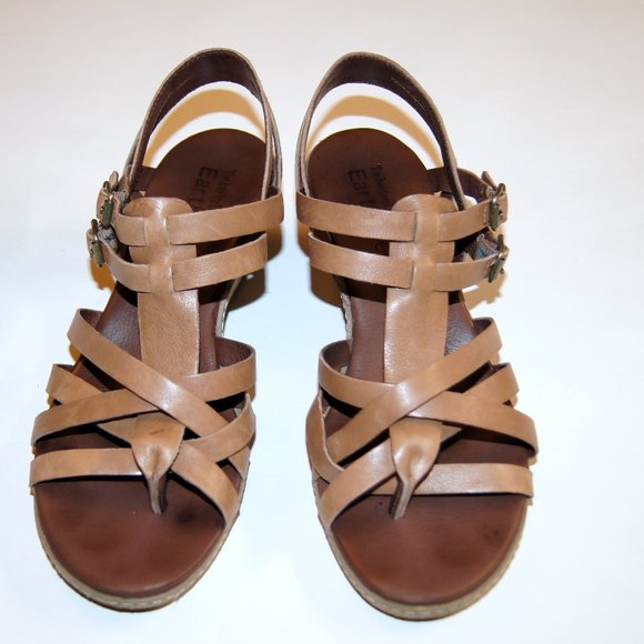 Timberland Earthkeepers, cork wedge thong sandals, size 8 - Picture 2 of 8